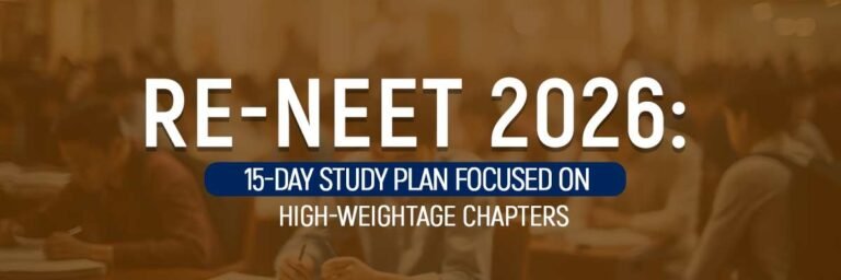 ReNEET Strategy Blog